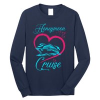 Newlywed FunLoving Couples Honeymoon Cruise Long Sleeve Shirt