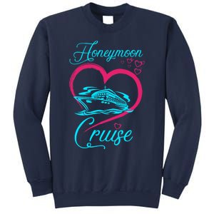 Newlywed FunLoving Couples Honeymoon Cruise Sweatshirt