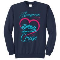 Newlywed FunLoving Couples Honeymoon Cruise Sweatshirt