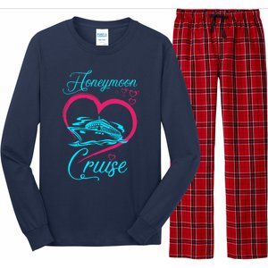 Newlywed FunLoving Couples Honeymoon Cruise Long Sleeve Pajama Set