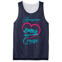 Newlywed FunLoving Couples Honeymoon Cruise Mesh Reversible Basketball Jersey Tank