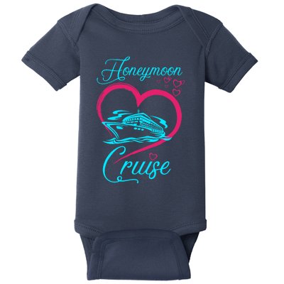 Newlywed FunLoving Couples Honeymoon Cruise Baby Bodysuit