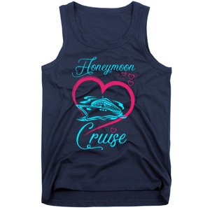 Newlywed FunLoving Couples Honeymoon Cruise Tank Top