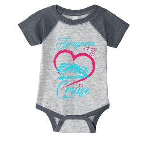 Newlywed FunLoving Couples Honeymoon Cruise Infant Baby Jersey Bodysuit