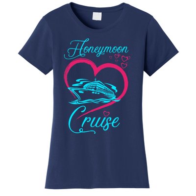 Newlywed FunLoving Couples Honeymoon Cruise Women's T-Shirt