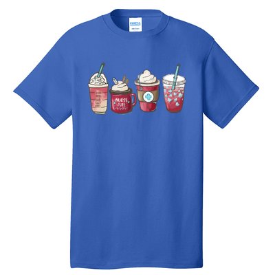 Nurse Fuel Coffee Iced Coffee Lover Nurse Life Nursing Great Gift Tall T-Shirt