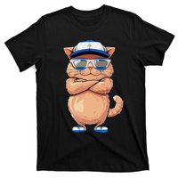 Nicaraguan Flag Cat Mom Souvenirs Products Kitten Nicaragua T-Shirt