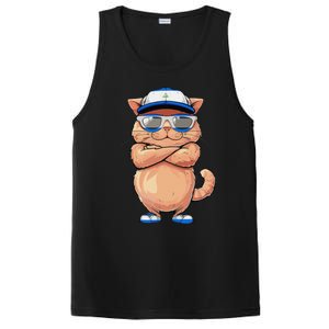 Nicaraguan Flag Cat Mom Souvenirs Products Kitten Nicaragua PosiCharge Competitor Tank