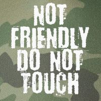 Not Friendly Do Not Touch Legacy Tie Dye Trucker Hat