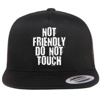 Not Friendly Do Not Touch Flatbill Hat