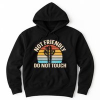 Not Friendly Do Not Touch Hoodie
