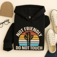 Not Friendly Do Not Touch Hoodie