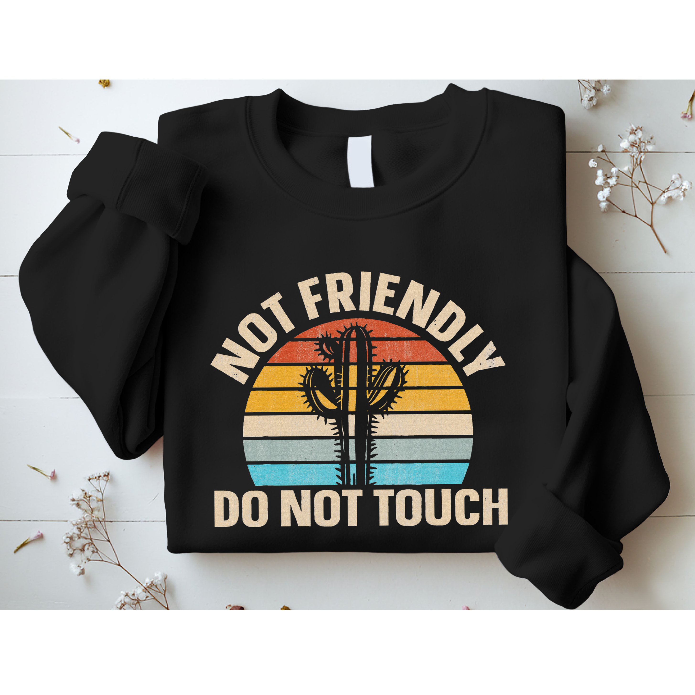 Not Friendly Do Not Touch Sweatshirt