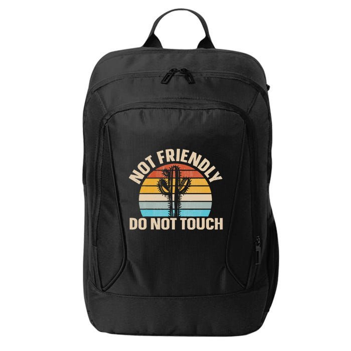 Not Friendly Do Not Touch City Backpack