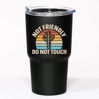 Not Friendly Do Not Touch Tumbler