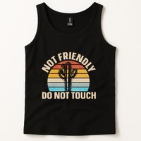 Not Friendly Do Not Touch Tank Top
