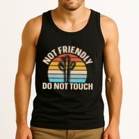 Not Friendly Do Not Touch Tank Top