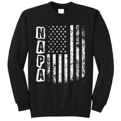 Napa FatherS Day American Flag 4th Of July Sweatshirt