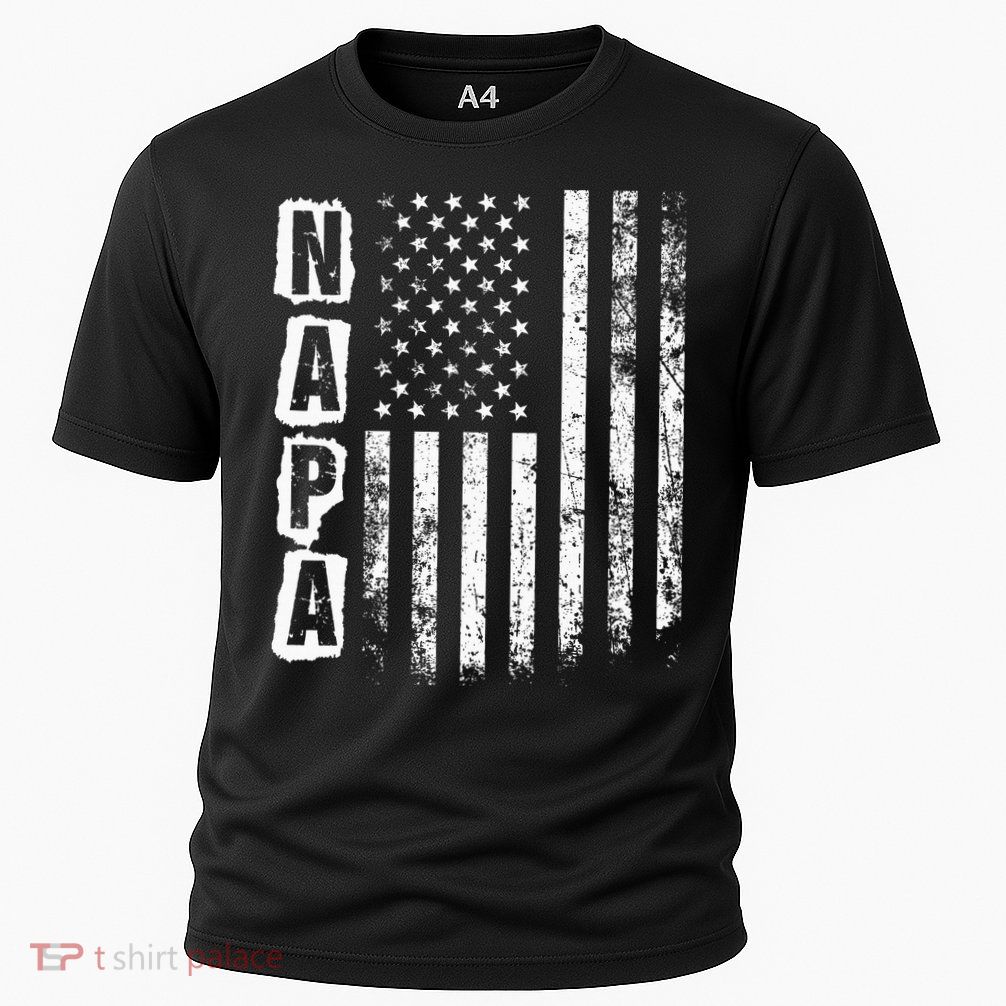 Napa FatherS Day American Flag 4th Of July Performance Shirt