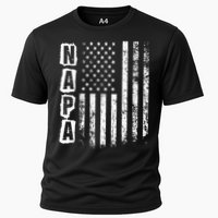 Napa FatherS Day American Flag 4th Of July Cooling Performance Crew T-Shirt