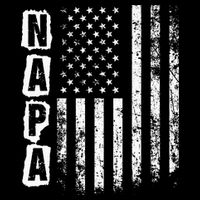 Napa FatherS Day American Flag 4th Of July Cooling Performance Crew T-Shirt