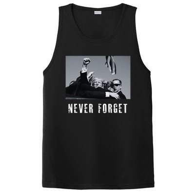 Never Foget Donald Trump Pennsylvania Rally PosiCharge Competitor Tank