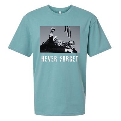 Never Foget Donald Trump Pennsylvania Rally Sueded Cloud Jersey T-Shirt