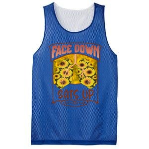 Nurse Face Down Sats Up Lungs Floral Health Care Worker Life Gift Mesh Reversible Basketball Jersey Tank