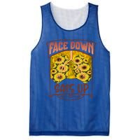 Nurse Face Down Sats Up Lungs Floral Health Care Worker Life Gift Mesh Reversible Basketball Jersey Tank