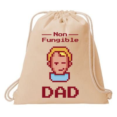 Non Fungible Dad NFT Drawstring Bag