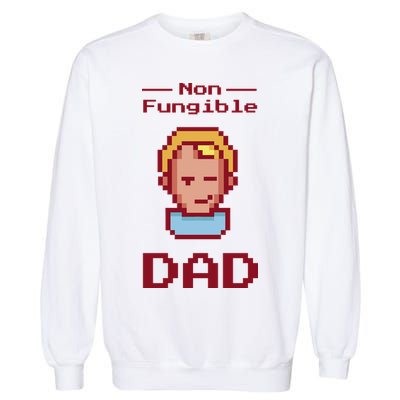 Non Fungible Dad NFT Garment-Dyed Sweatshirt