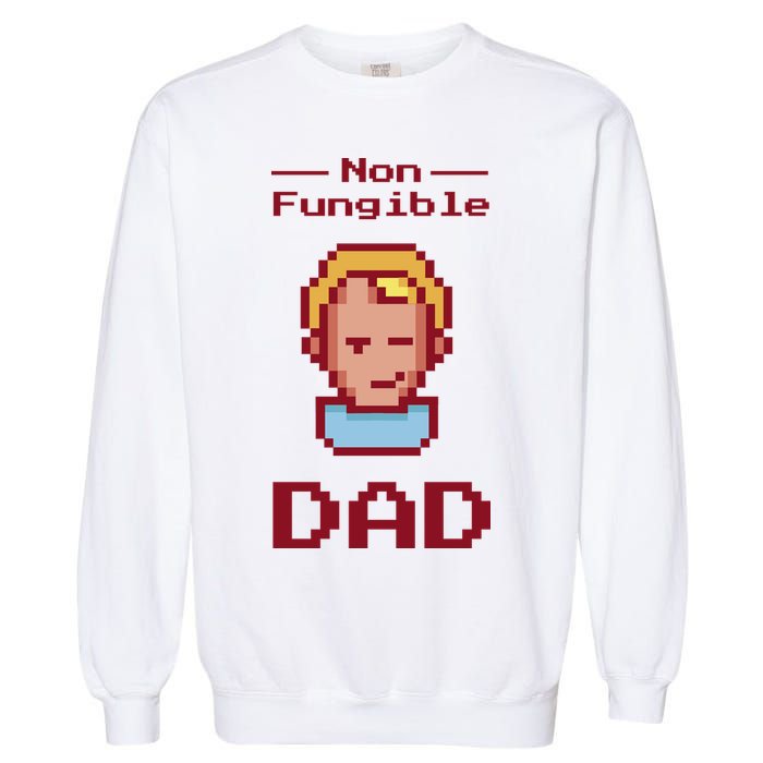 Non Fungible Dad NFT Garment-Dyed Sweatshirt