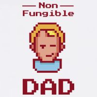 Non Fungible Dad NFT Garment-Dyed Sweatshirt