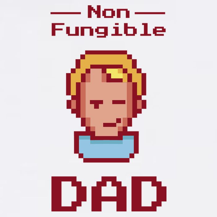 Non Fungible Dad NFT Garment-Dyed Sweatshirt