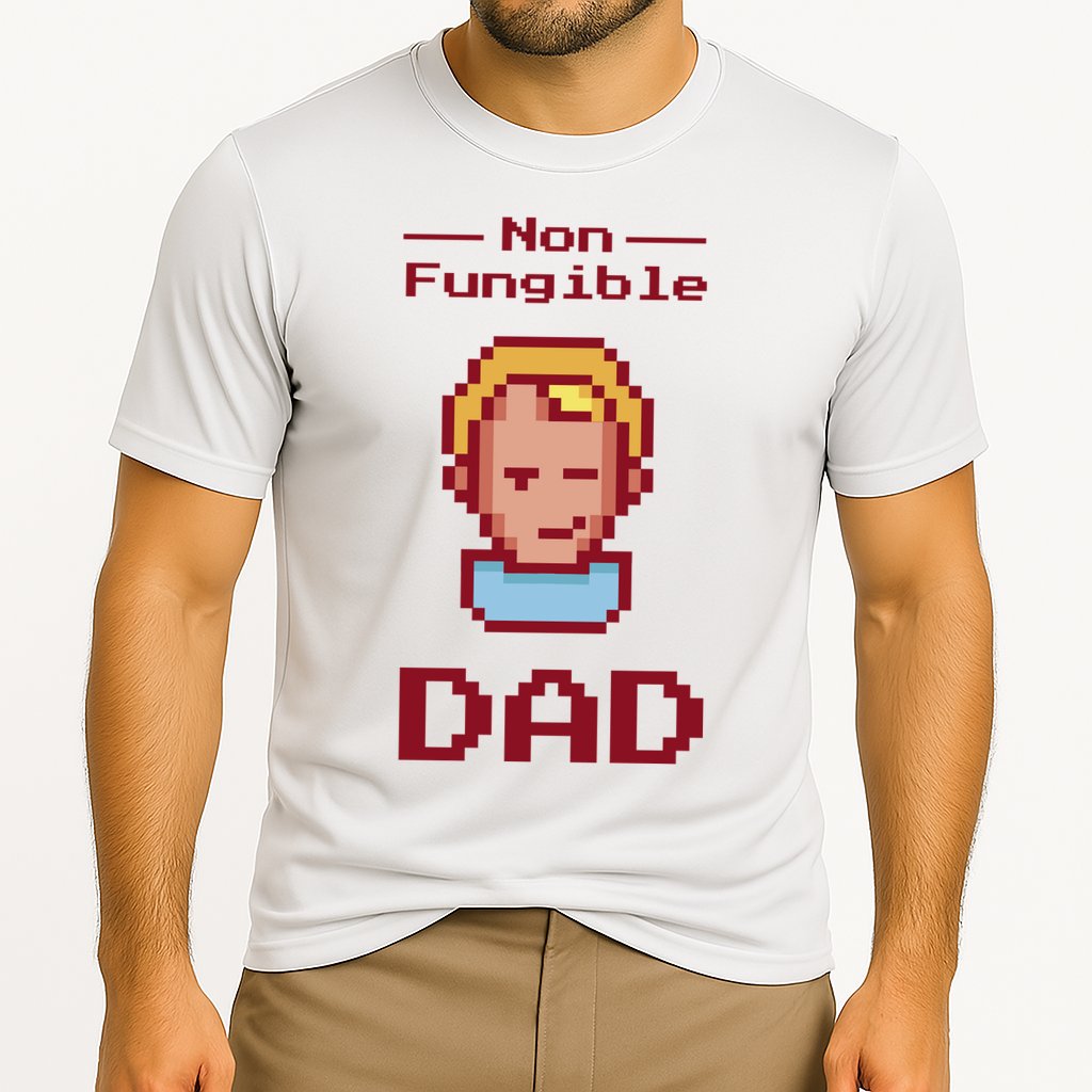 Non Fungible Dad NFT Performance Shirt
