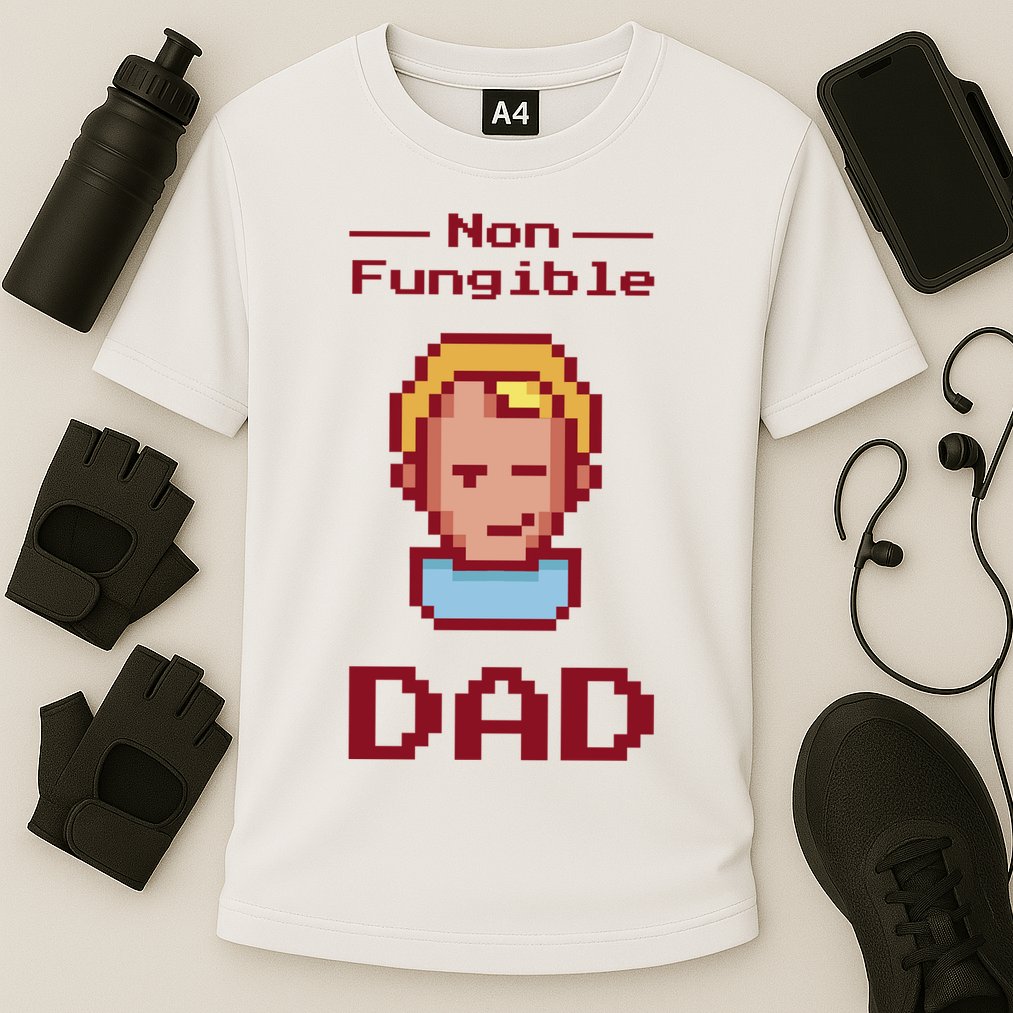 Non Fungible Dad NFT Performance Shirt