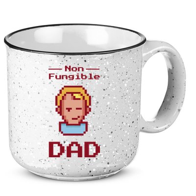 Non Fungible Dad NFT 15oz Campfire Ceramic Mug