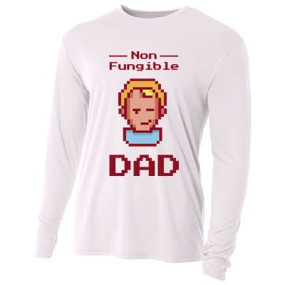 Non Fungible Dad NFT Cooling Performance Long Sleeve Crew