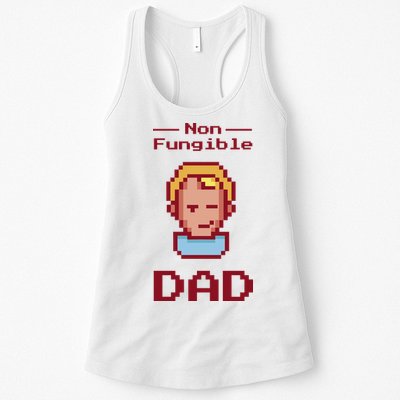Non Fungible Dad NFT Womens Tank Top