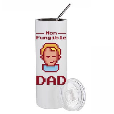 Non Fungible Dad NFT Stainless Steel Tumbler