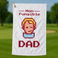 Non Fungible Dad NFT Golf Towel