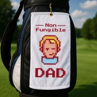 Non Fungible Dad NFT Golf Towel