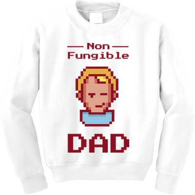 Non Fungible Dad NFT Kids Sweatshirt
