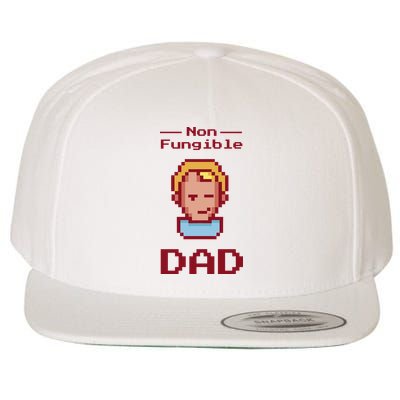Non Fungible Dad NFT Wool Snapback Cap