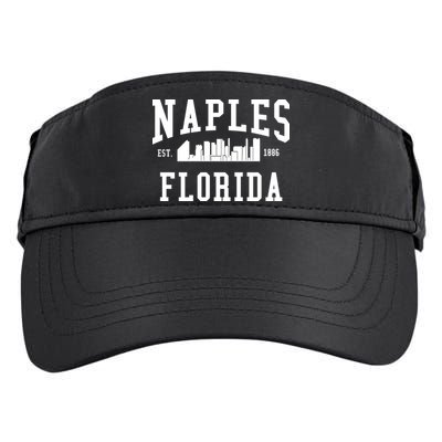 Naples Florida Est 1886 Adult Drive Performance Visor