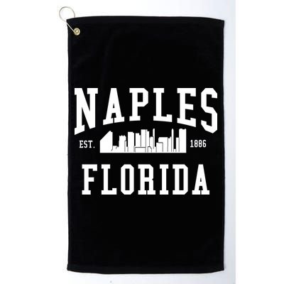 Naples Florida Est 1886 Golf Towel