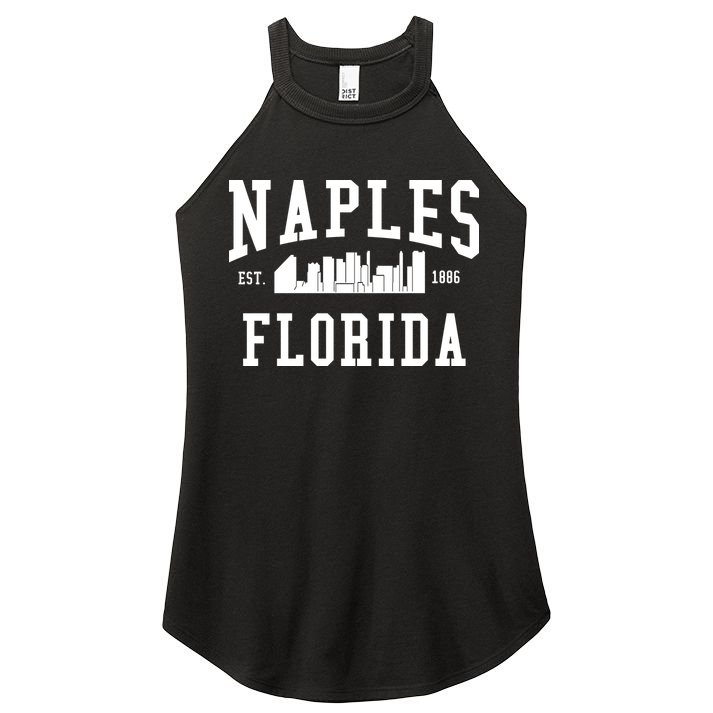 Naples Florida Est 1886 Women's Perfect Tri Rocker Tank