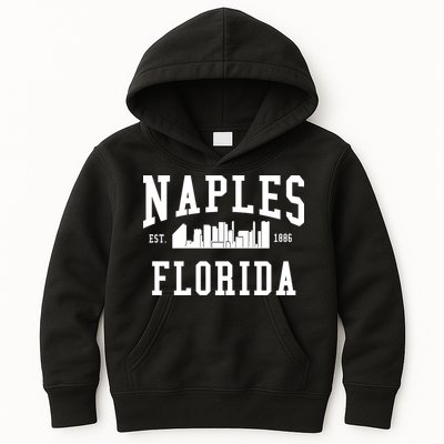 Naples Florida Est 1886 Kids Hoodie