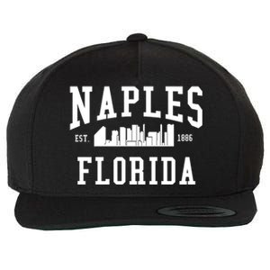 Naples Florida Est 1886 Wool Snapback Cap