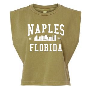 Naples Florida Est 1886 Garment-Dyed Women's Muscle Tee